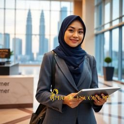 Businesswoman in hijab with tablet in modern office. Female entrepreneur.